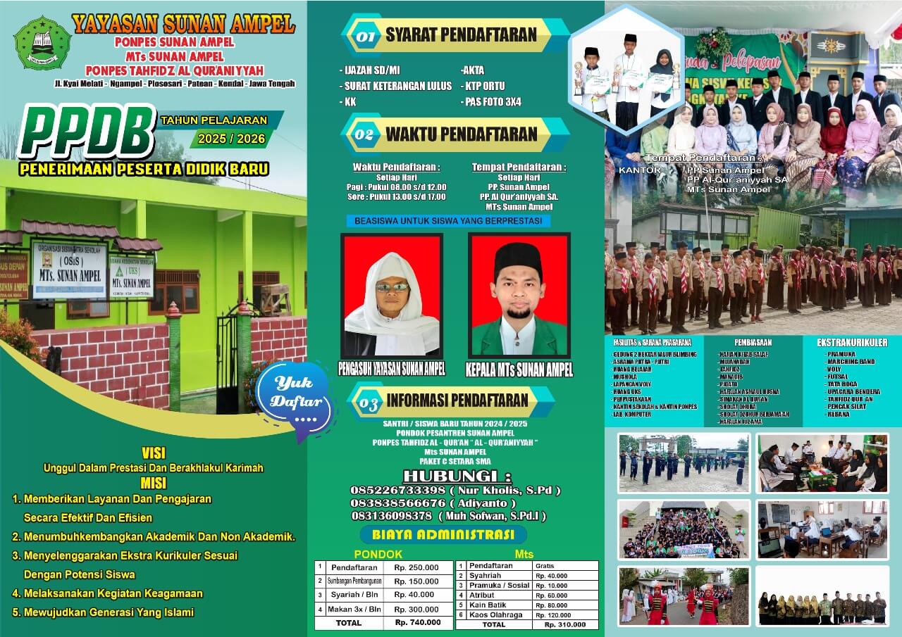 brosur ppdb landscape